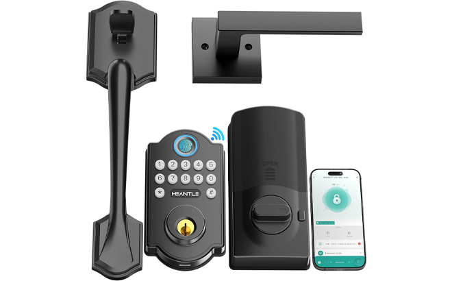 Heantle Smart WiFi Door Lock Set