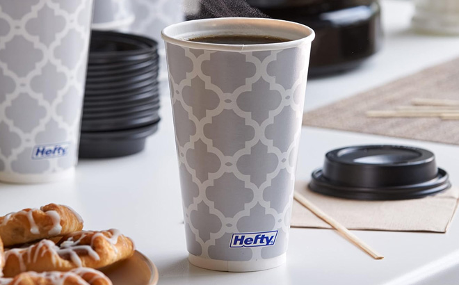 Hefty 20 ounce Paper Disposable Hot Cups