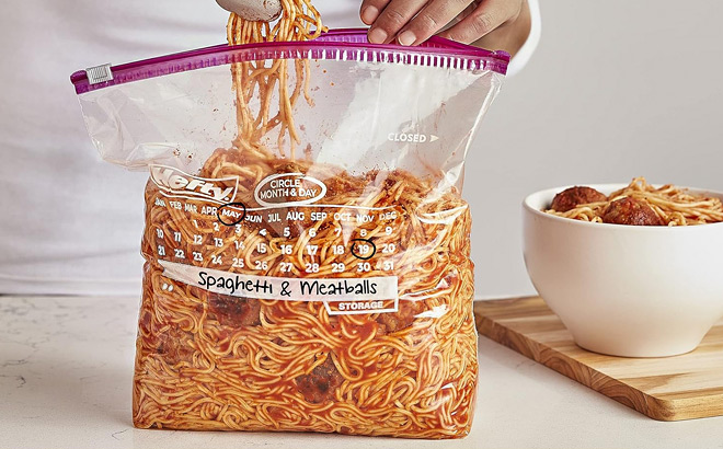 Hefty Slider Storage Bags 4 Pack