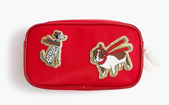 J Crew Factory Medium Customizable Pouch