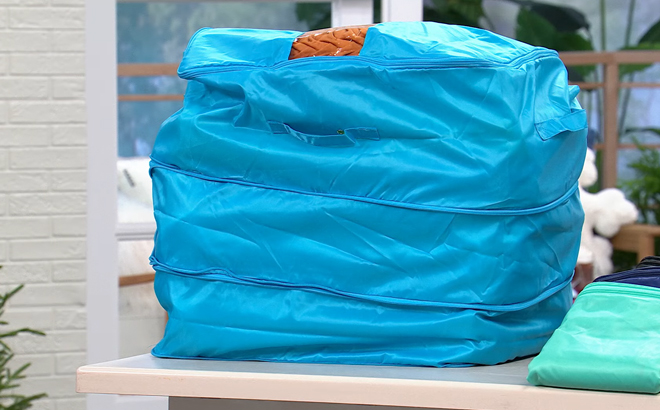 Joy Jumbo Expandable Triple Decker Storage Cube on a Table