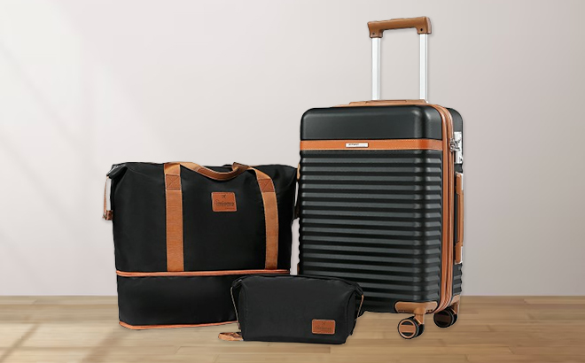 Joyway 20 Inch Expandable Carry On Luggage Set