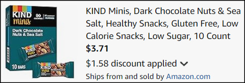 Kind 10 Count Mini Bars Checkout