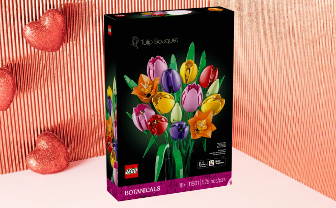 LEGO Botanicals Tulip Bouquet Building Set