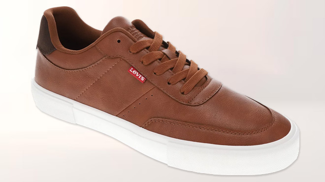 Levi's Men's Munro Faux-Leather Retro Low Top Sneaker Levi's Men's Munro Faux-Leather Retro Low Top Sneaker