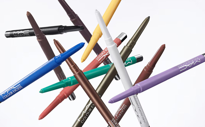MAC Colour Excess Gel Pencil Eye Liners MAC Colour Excess Gel Pencil Eye Liners