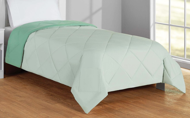 Mainstays Reversible Microfiber Comforter