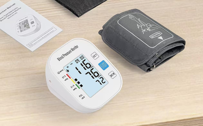 Maraawa Blood Pressure Monitor on a Table