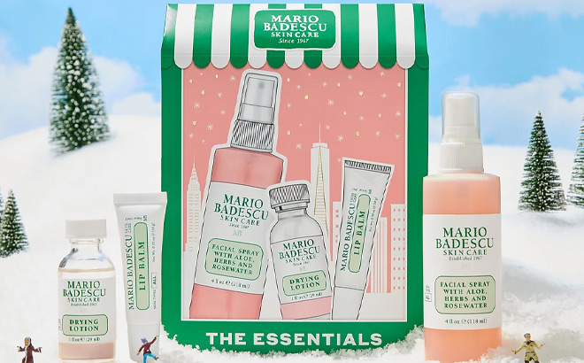 Mario Badescu 3 Piece The Essentials Skincare Set Mario Badescu 3 Piece The Essentials Skincare Set