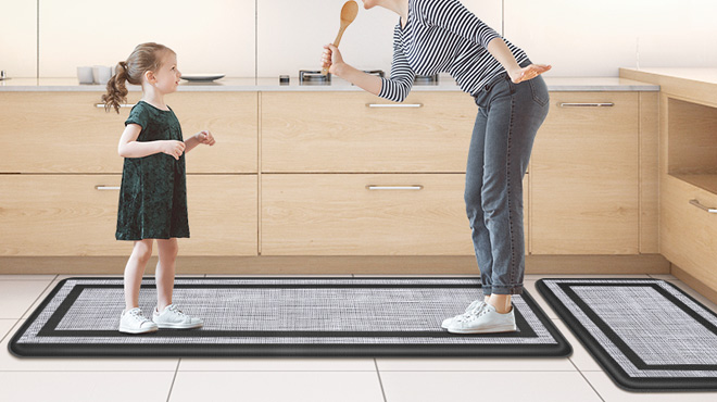 Mattitude Kitchen Mat 2 Piece Set