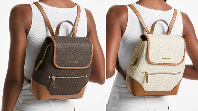 Michael Kors Harrison Medium Logo Backpack