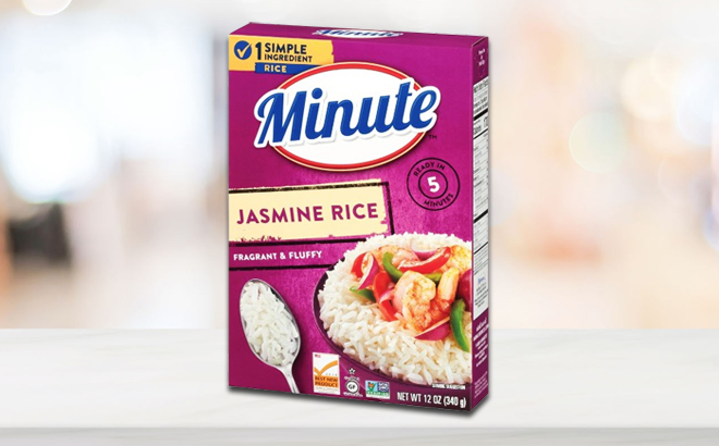 Minute Jasmine Rice 12 Ounce Box