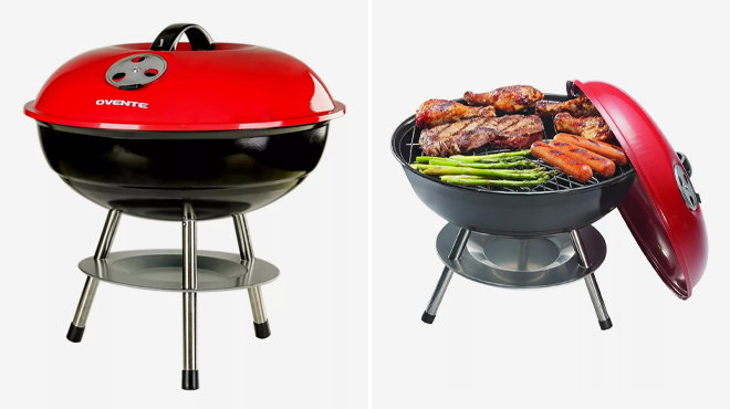 Ovente 14 Inch Bbq Charcoal Electric Grill Ovente 14 Inch Bbq Charcoal Electric Grill