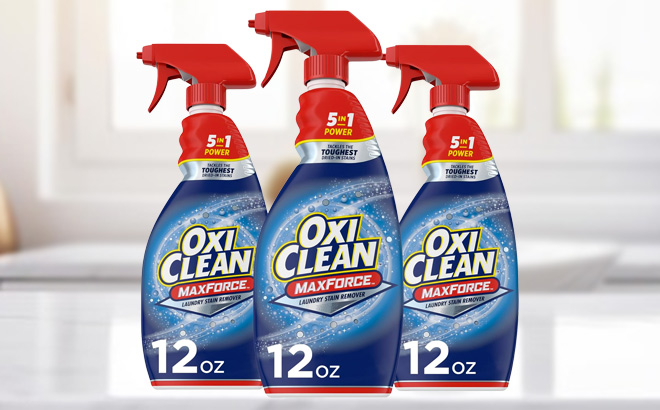 OxiClean Laundry Stain Remover Spray 3 Pack
