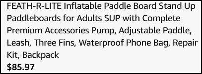 Paddle Board Summary