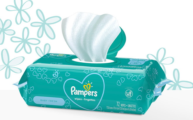 Pampers 72 Count Complete Clean Baby Wipes Pampers 72 Count Complete Clean Baby Wipes