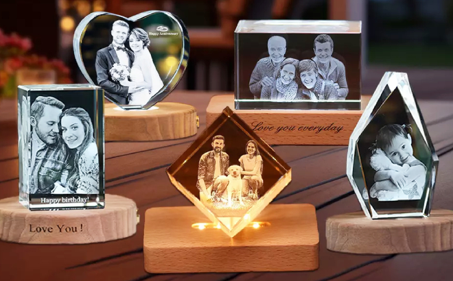 Personalized 3D Laser Crystal