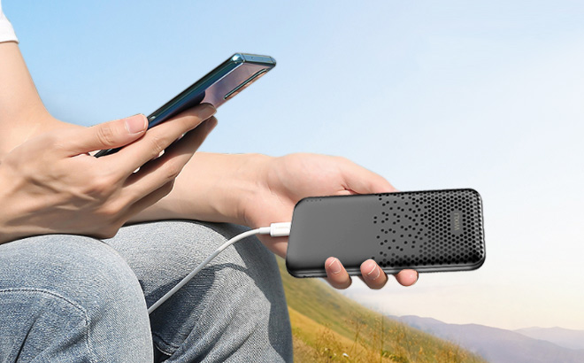 Power Bank in Use Power Bank in Use