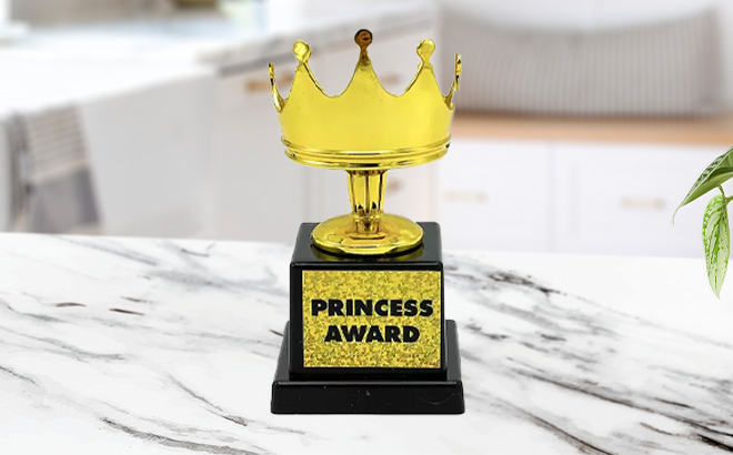 Princess Trophy on a Counter