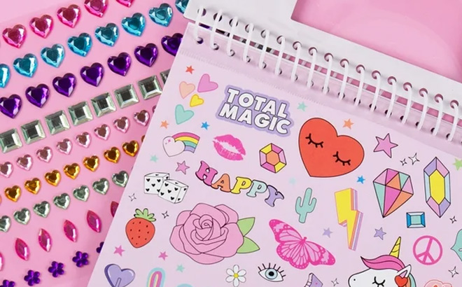 Prism 4 in 1 Style Multicolor Sticker Book