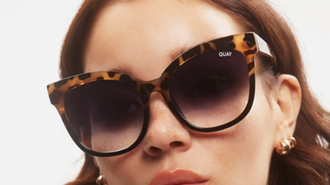 Quay Its My Way Gradient Cat Eye Sunglasses