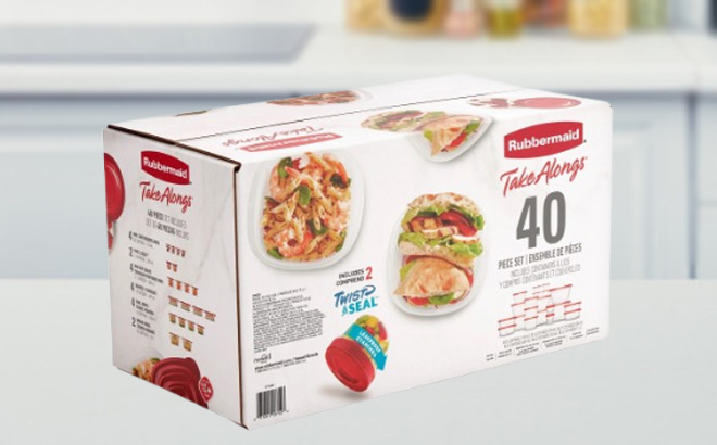 Rubbermaid TakeAlongs 40 Piece Storage Set Rubbermaid TakeAlongs 40 Piece Storage Set