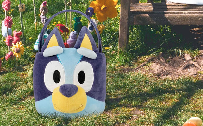 Ruz Bluey Easter Plush Basket by Ruz