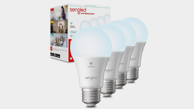 Sengled Alexa LED Light Bulb 4 Pack Sengled Alexa LED Light Bulb 4 Pack