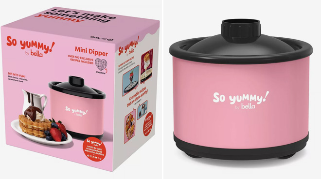 So Yummy by bella 2qt Valentines Mini Slow Cooker Taffy