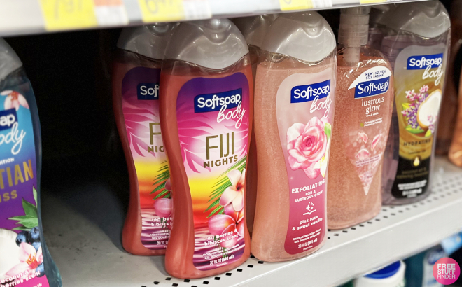 Softsoap Fiji Nights and Rose Vanilla Body Wash