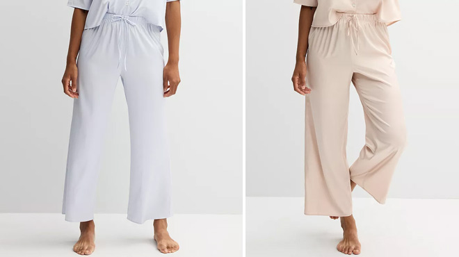 Sonoma Goods For Life Women's Satin Sleep Pants Sonoma Goods For Life Women's Satin Sleep Pants
