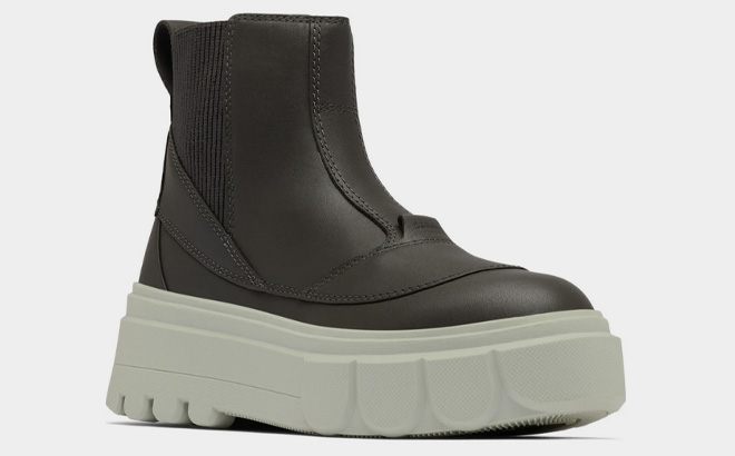 Sorel Caribou X Womens Waterproof Platform Chelsea Boot
