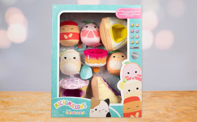 Squishmallows Original Micromallows Snack Machine Accessory Set Squishmallows Original Micromallows Snack Machine Accessory Set