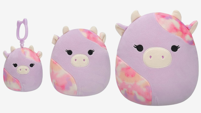 Squishmallows Original Suri Sunset Cow Plush 3 Pack