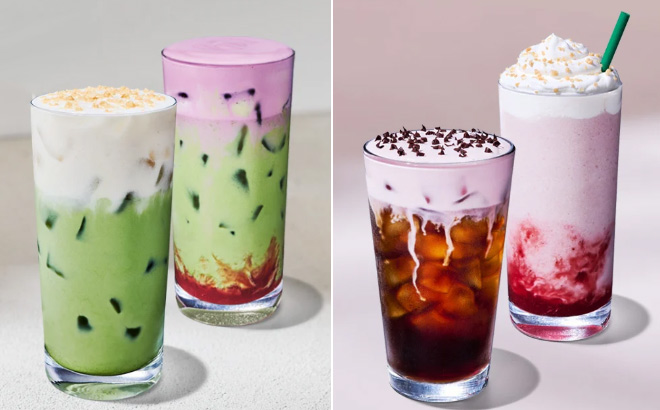 Starbucks Valentines Day Menu 1