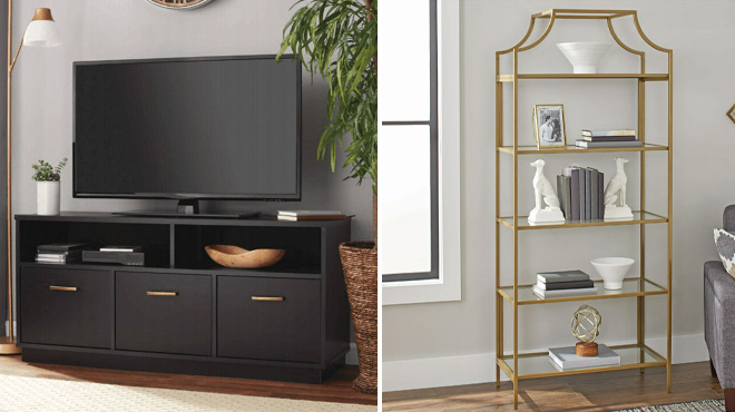 TV Stand and Bookcase TV Stand and Bookcase