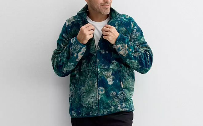 Tek Gear Micro Fleece Full Zip Jacket