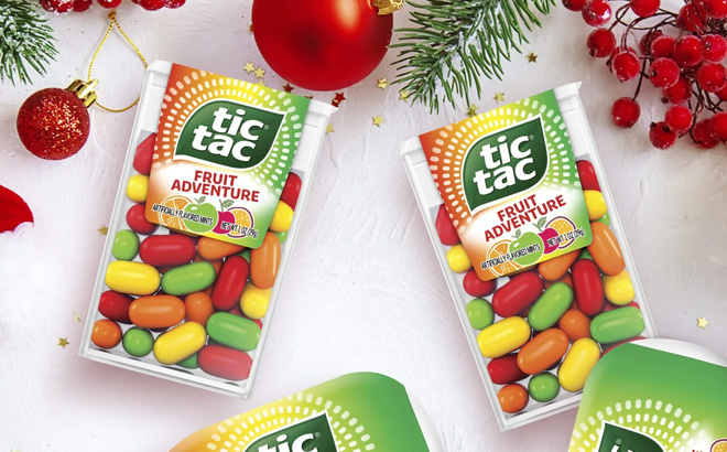 Tic Tac Fruit Adventure Mints