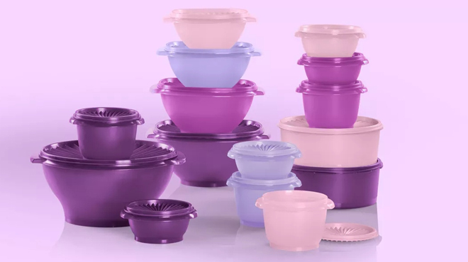 Tupperware 30 Piece Heritage Food Storage Container Set