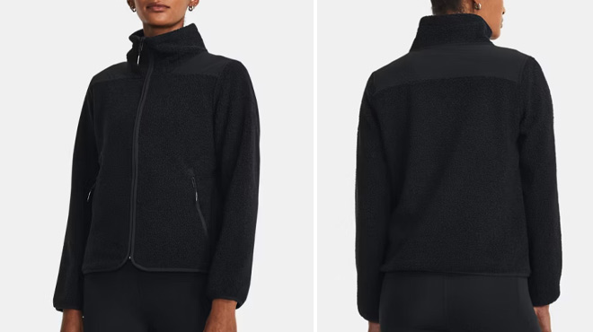 Under Armour Mission Jacket in Black