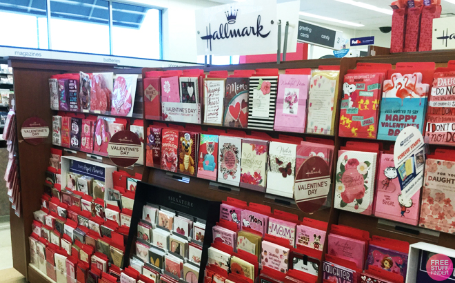 Valentines Day Cards at CVS