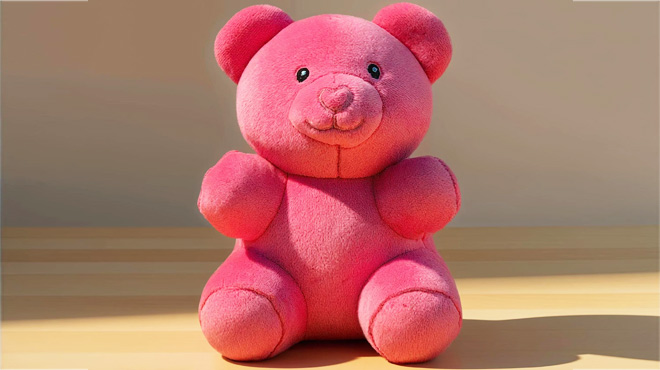 Valentines Day Gummy Bear 16 Inch Plush 1