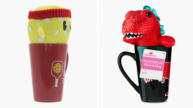 Valentines Day Plush with Mug Set Valentines Day Plush with Mug Set