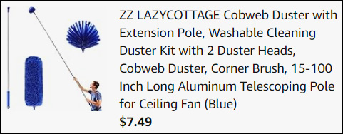 Washable Cleaning Duster Kit Checkout