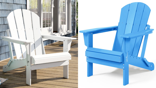 Weather Resistant Adirondack Chair
