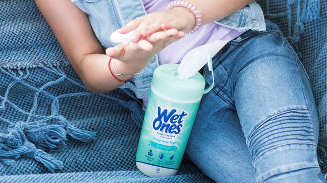 Wet Ones Hand and Face Wipes