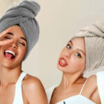 Yfong Microfiber Hair Towel Wrap 2 Pack