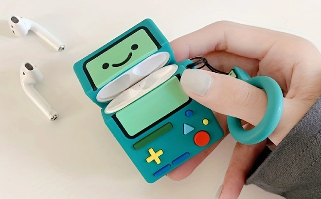 3D Cartoon Game Control AirPods Case