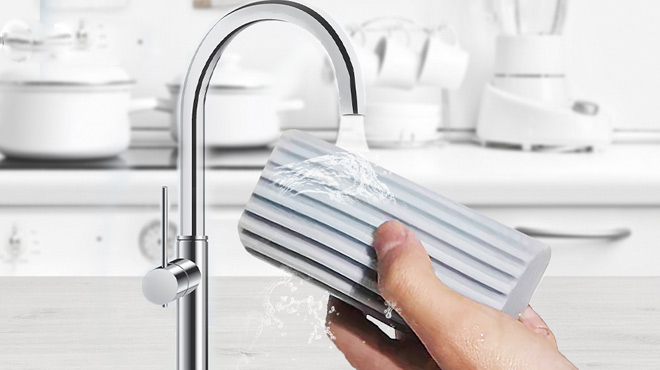 4 Pack Damp Clean Duster Sponge