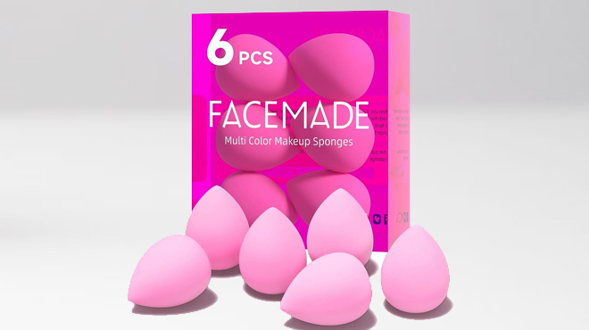6 Piece Makeup Sponges Set